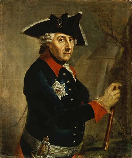 Frederick II the Great of Prussia de Anton Graff
