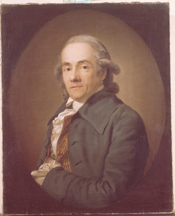 Portrait of Christian Friedrich Voss (1724-1795) de Anton Graff