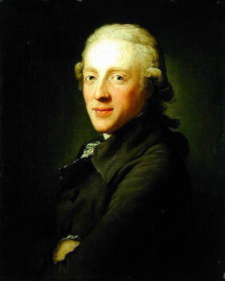 Portrait of F.J.L. Meyer (1760-1844) de Anton Graff