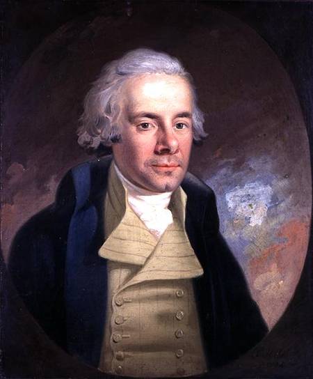 Portrait of William Wilberforce (1759-1833) de Anton Hickel