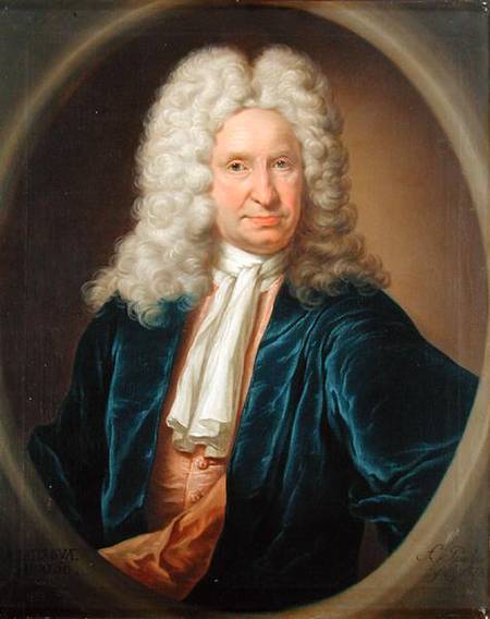 Portrait of Matthias Lutken (1652-1722) de Anton Paulsen