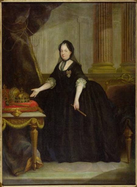 Maria Theresa (1717-80) Empress of Austria de Anton von Maron