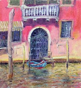 Venetian Balcony, 2000 (oil on canvas) 