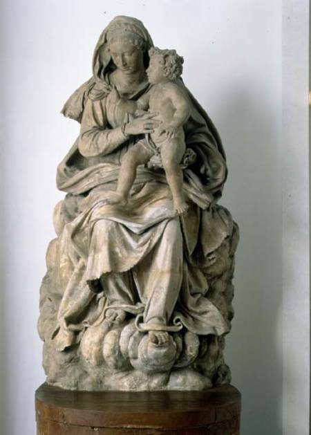 Madonna and Child, sculpture de Antonio  Begarelli