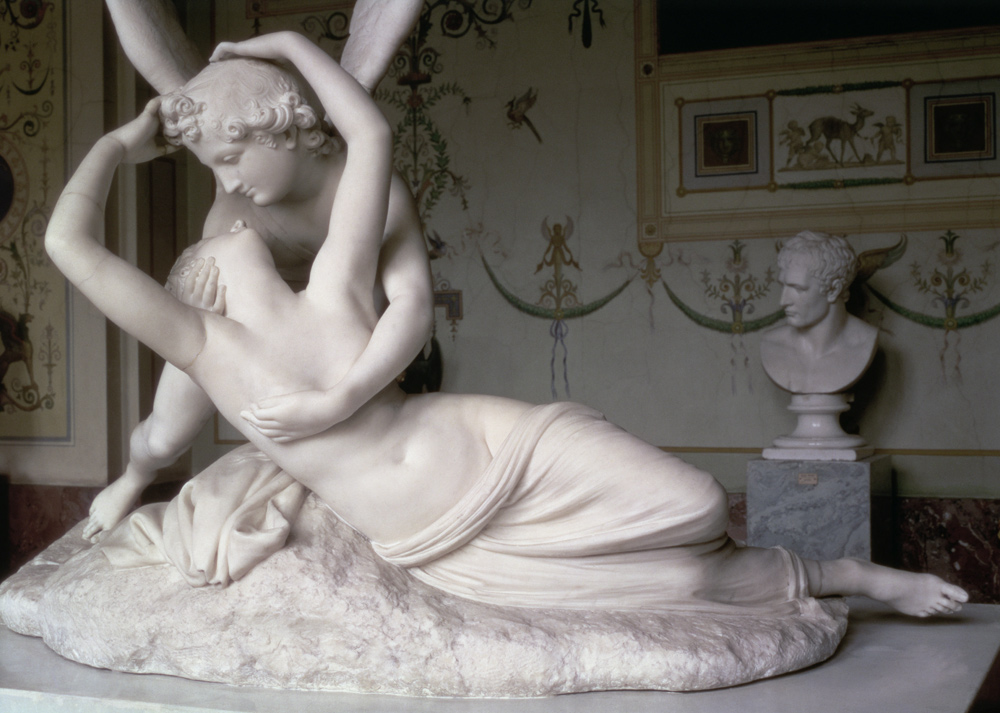 Cupid and Psyche, sculpture de Antonio  Canova