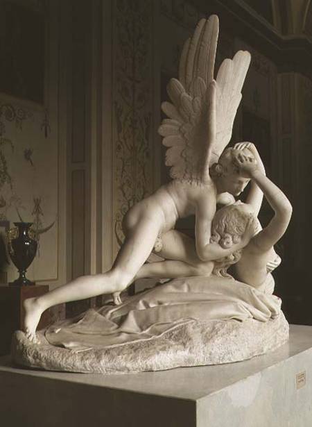 Cupid and Psyche, sculpture de Antonio  Canova