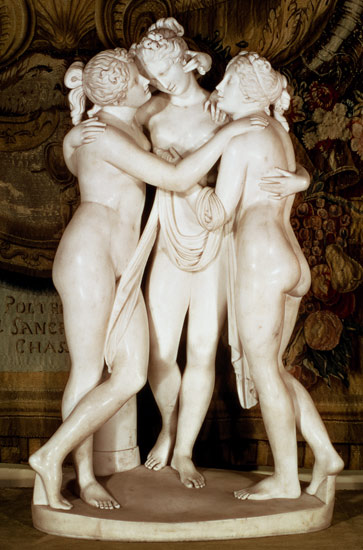 Three Graces de Antonio  Canova