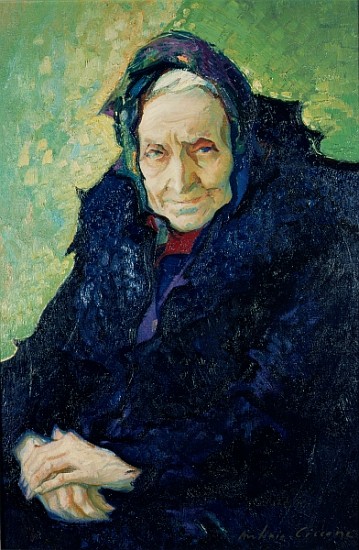Elettra in Violet Blue, 1966-67 (oil on canvas)  de Antonio  Ciccone
