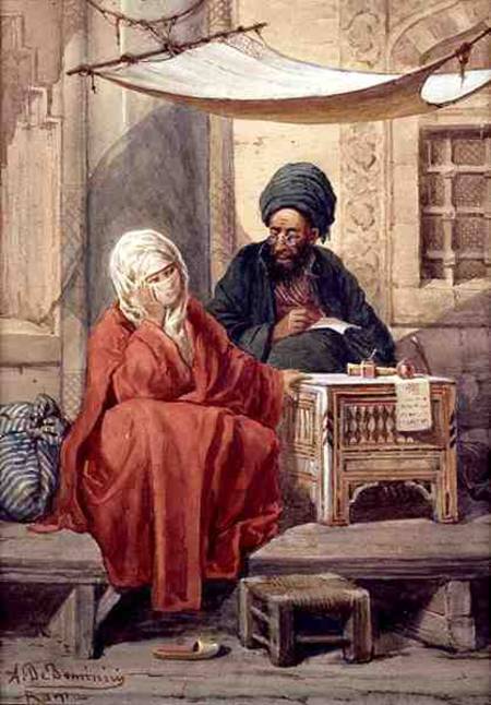 The Ottoman Scribe de Antonio de Dominici
