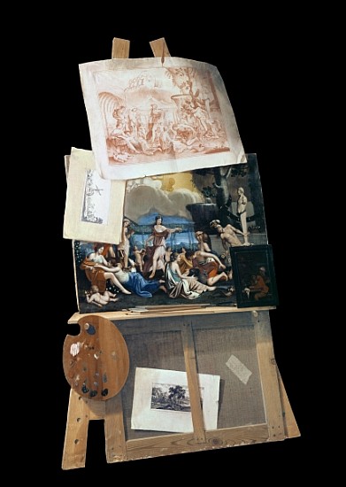 The Painter''s easel de Antonio Forbera