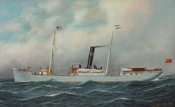 Olympia Steamship de Antonio Jacobsen