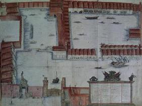Plan for the Arsenal, Venice  on