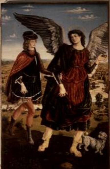 Tobias and the Archangel Raphael de Antonio Pollaiolo