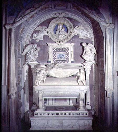 The Tomb of the Cardinal of Portugal de Antonio Rossellino