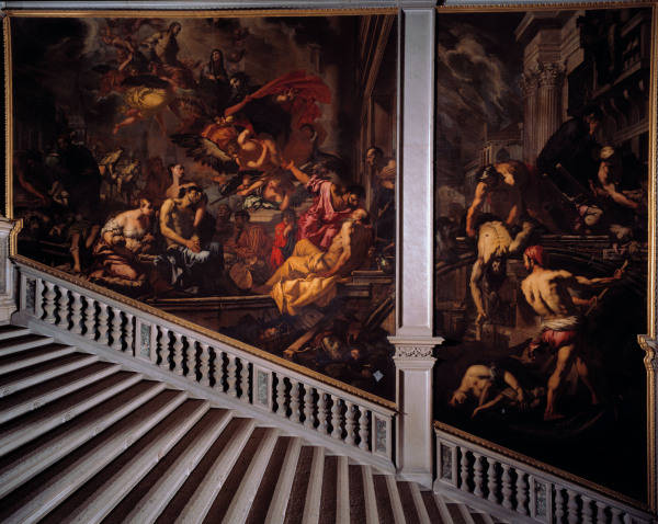 A.Zanchi / Plague in Venice 1630 / 1666 de Antonio Zanchi