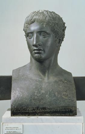 Portrait bust of Demetrius I Poliorcetes, King of Macedonia (c.337-283 BC)