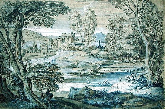 Classical landscape de Arentsz van der Cabel