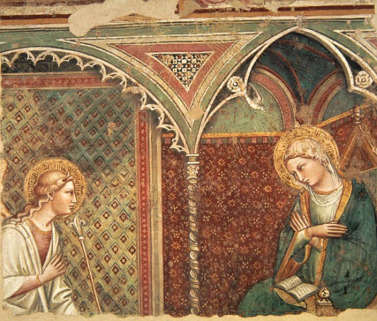 The Annunciation, late 14th century de Aretino Luca Spinello or Spinelli
