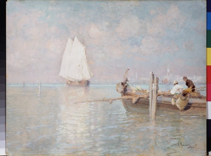 The Bay of Venice de Arkadi Afanasyevich Chumakov