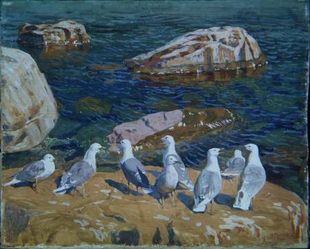 Seagulls de Arkadij Aleksandrovic Rylov