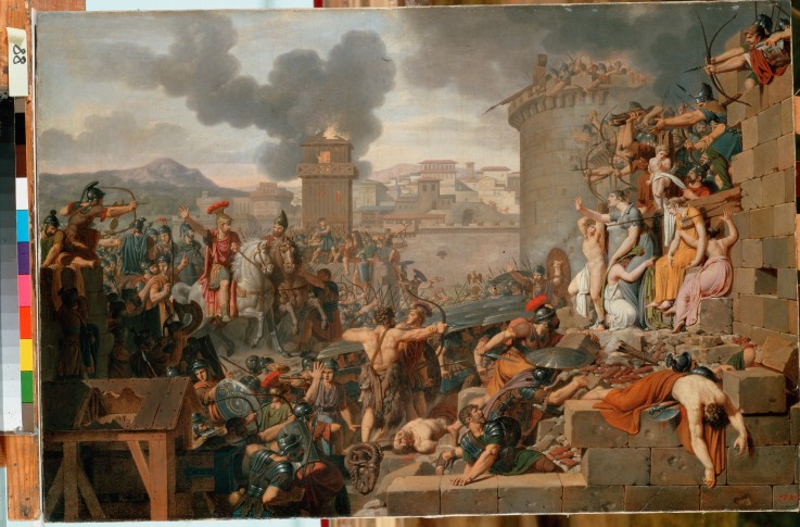 Metellus Raising the Siege de Armand Charles Caraffe