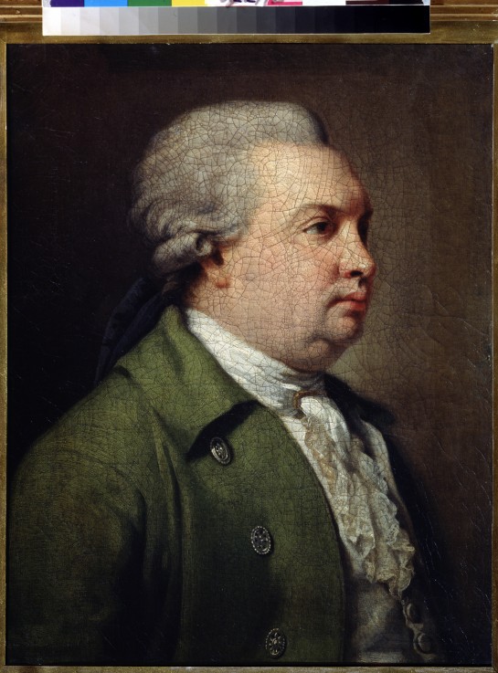 Portrait of the Dramatist Denis I. Fonvizin (1745-1792) de Armand Charles Caraffe