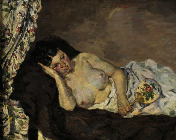 A.Guillaumin / Reclining nude / 1877 de Armand Guillaumin