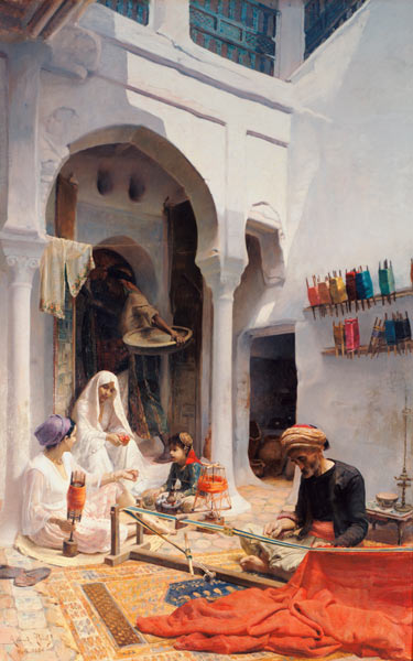 An Arab Weaver de Armand Point