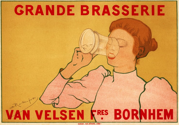Grande Brasserie Van Velsen (Poster) de Armand Rassenfosse