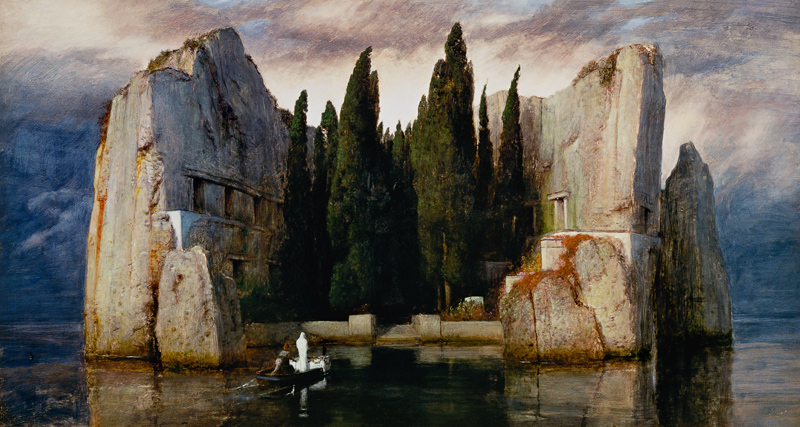 La Isla de la Muerte III de Arnold Böcklin