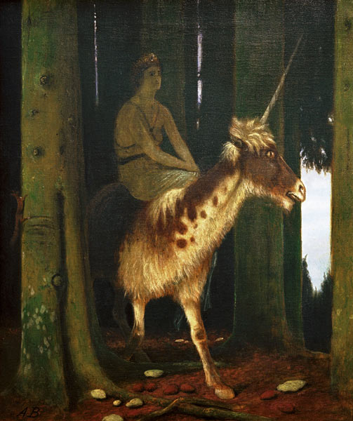 The silence of the woods de Arnold Böcklin