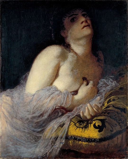 The Death of Cleopatra (first version) de Arnold Böcklin