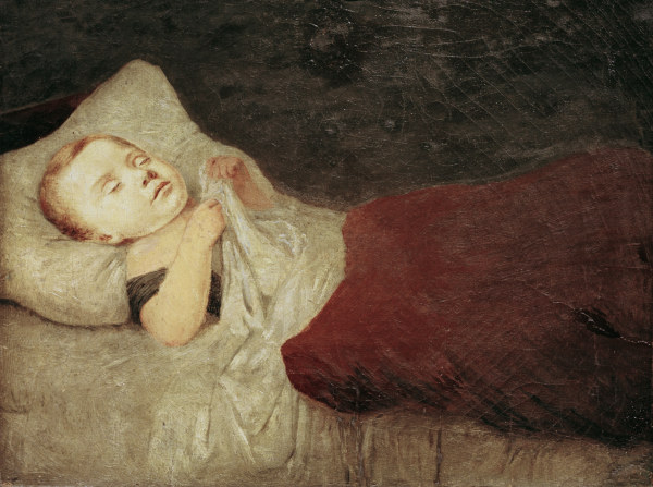 Sleeping Child de Arnold Böcklin