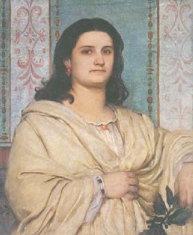 Portrait Angela Böcklin as a Muse
