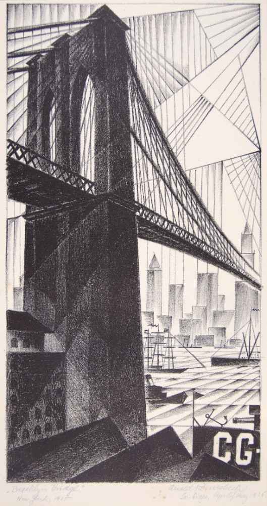 Brooklyn Bridge de Arnold Ronnebeck