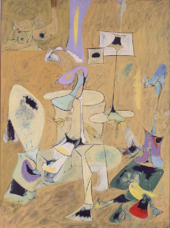 The Betrothal II, 1947 (oil & ink on canvas) de Arshile Gorky