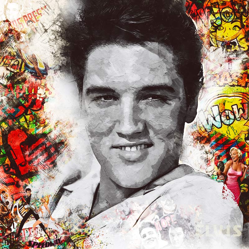 Elvis Presley, Love Me Tender de Benny Arte
