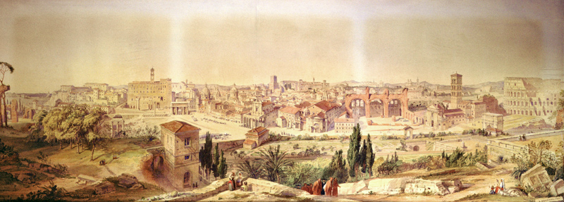 Rome As It Is, from the Palatine Hill de Arthur Ashpitel