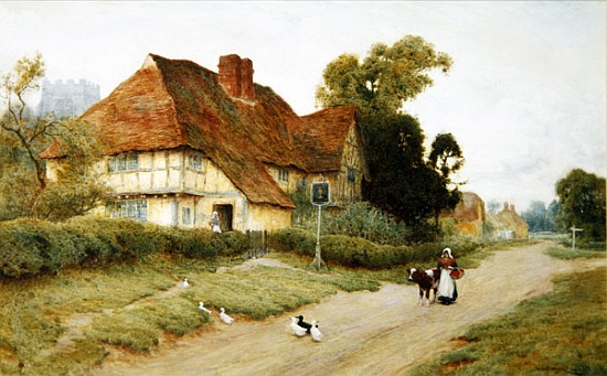 The Village Inn de Arthur Claude Strachan