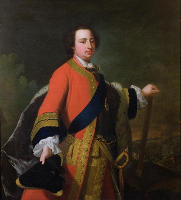 William Augustus, Duke of Cumberland (oil on canvas) de Arthur Pond