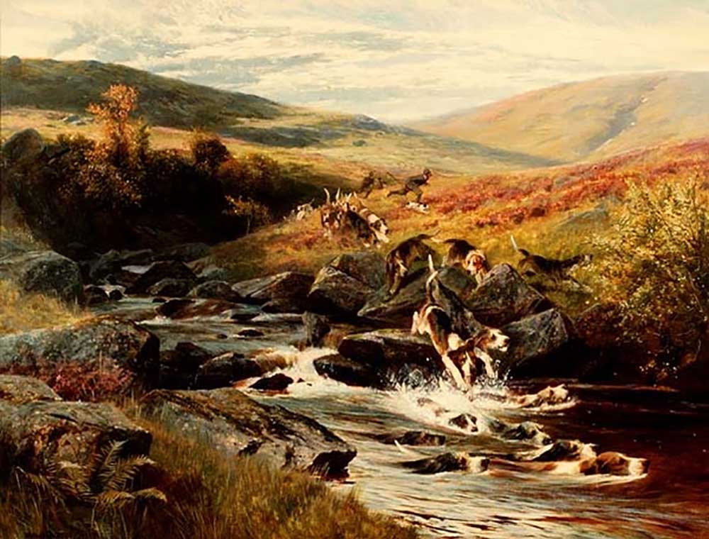 The Otter Hunt de Arthur Wardle