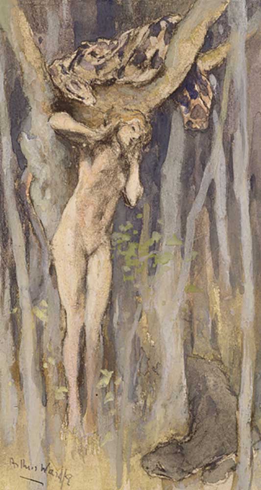 Hamadraid - Spirit of a Tree, c.1890 de Arthur Wardle