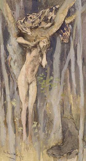 Hamadraid - Spirit of a Tree, c.1890