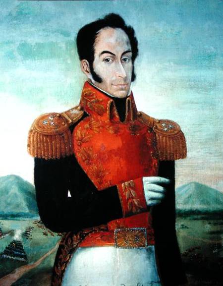 Simon Bolivar (1783-1830) de Arturo Michelena
