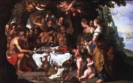 The Feast of Achelous de Artus Wollfort