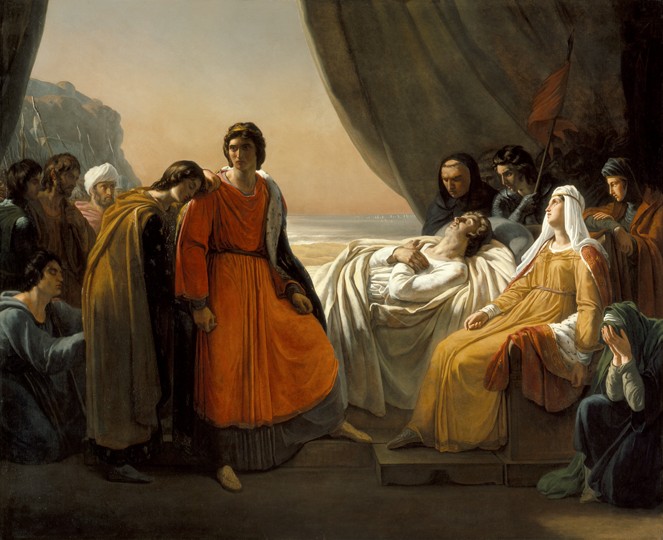 The Death of Saint Louis de Ary Scheffer