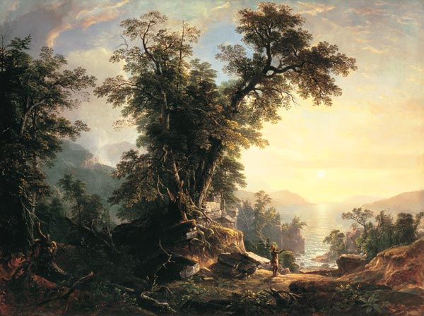 The Indian's Vespers de Asher Brown Durand