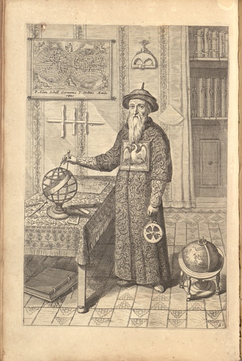 Johann Adam Schall von Bell. (From Athanasius Kircher's China Illustrata) de Athanasius Kircher