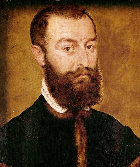 Portrait of a Man with a Beard or, Portrait of a Man with Brown Hair de (attr. to) Corneille de Lyon