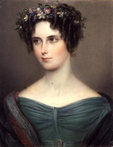 Portrait of a Lady, possibly the Hon. C. Barrington de August Grahl